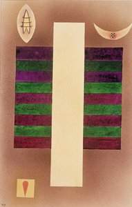 Függőleges, 1928 (274. sz.) (gouache és wc papíron)